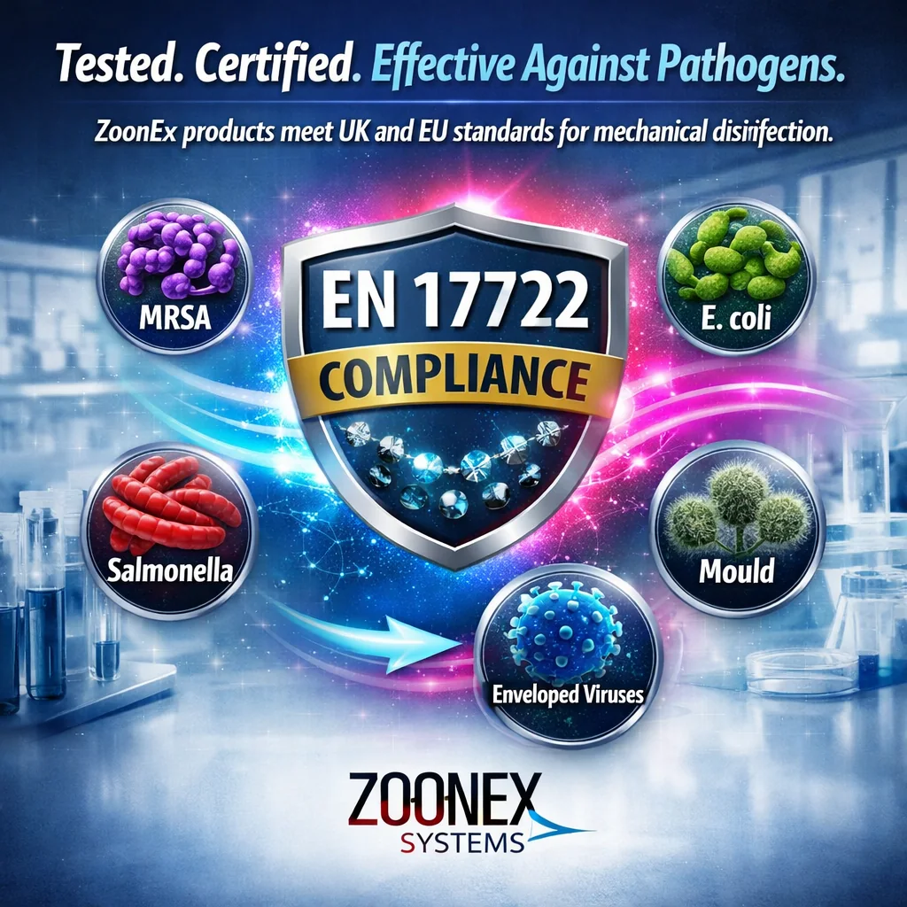 Pathogen compliance and testing illustration