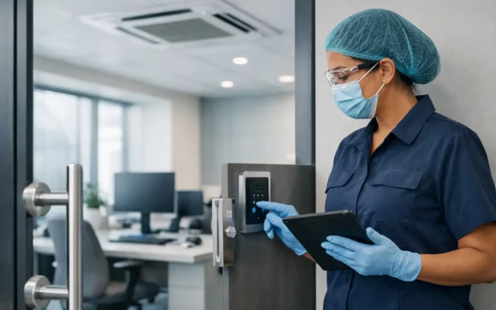 Air Treatment Versus Surface Cleaning at Work